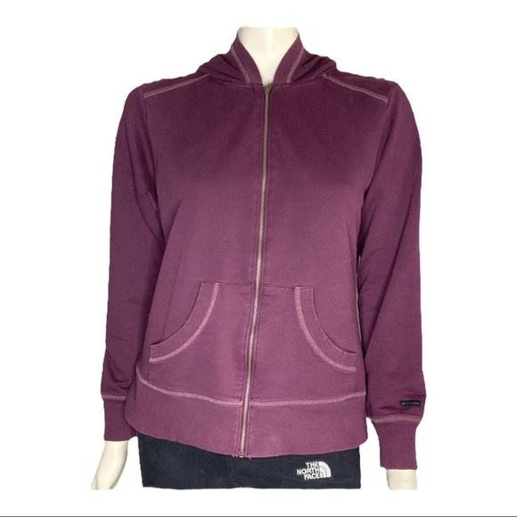 Columbia ZHooded Zip Up Jacket Sz Large - Picture 1 of 7